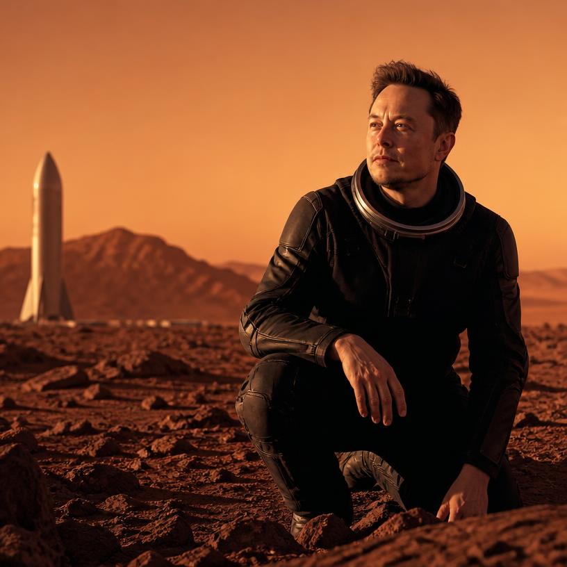 Elon Musk: Człowiek z Marsa?