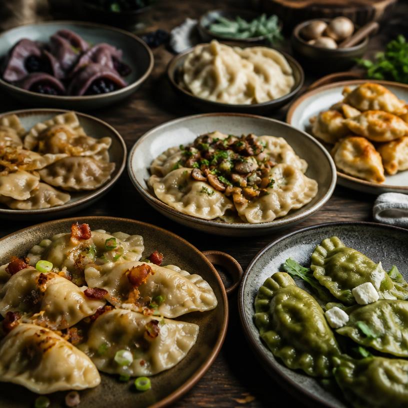 Pierogi z różnych stron Polski