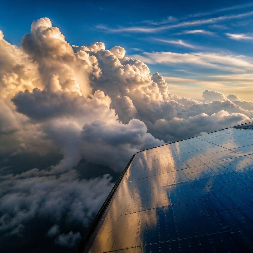Chmury, niebo, technologia!