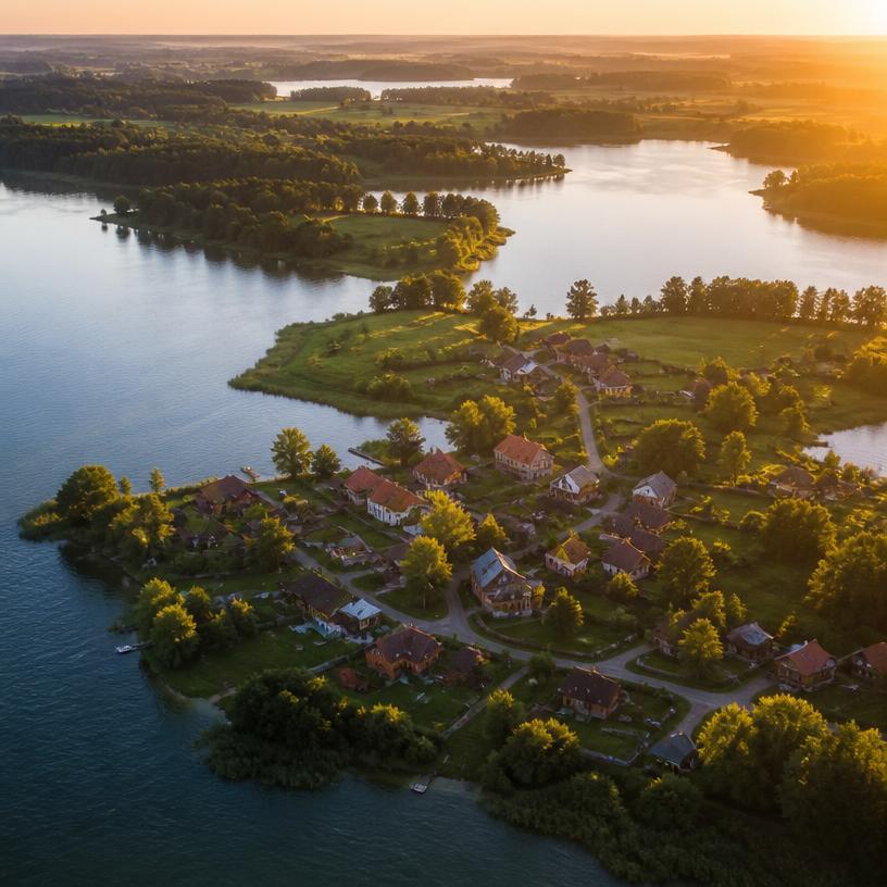 Mazury – szlak po jeziorach i wioskach