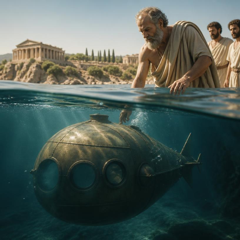 Czy Archimedes miał łódź podwodną?