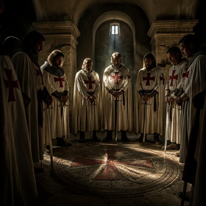 Tajemnice zakonu templariuszy i różokrzyżowców