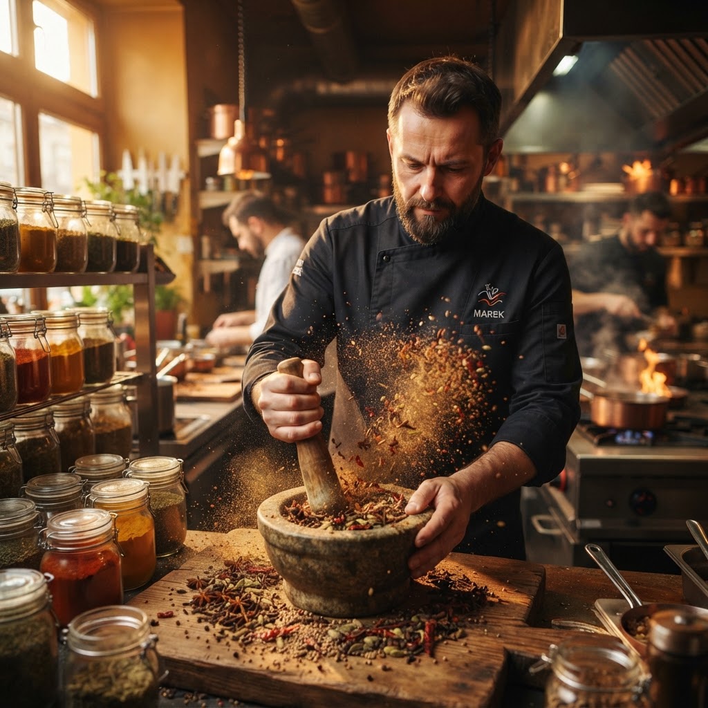 Przyprawowe czary w gastronomii