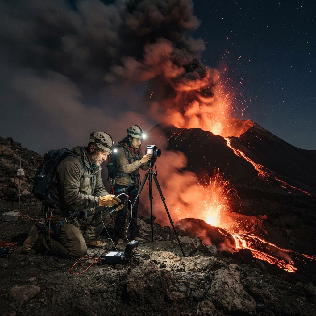Odkryj sekrety erupcji wulkanicznych!